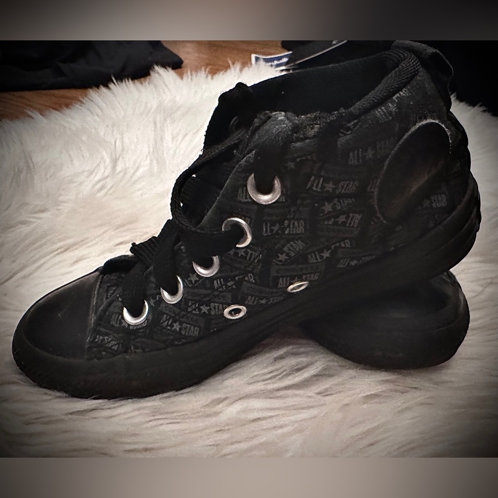 Converse Black High-Top Sneakers